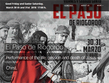 Tablet Screenshot of elpasoderiogordo.es